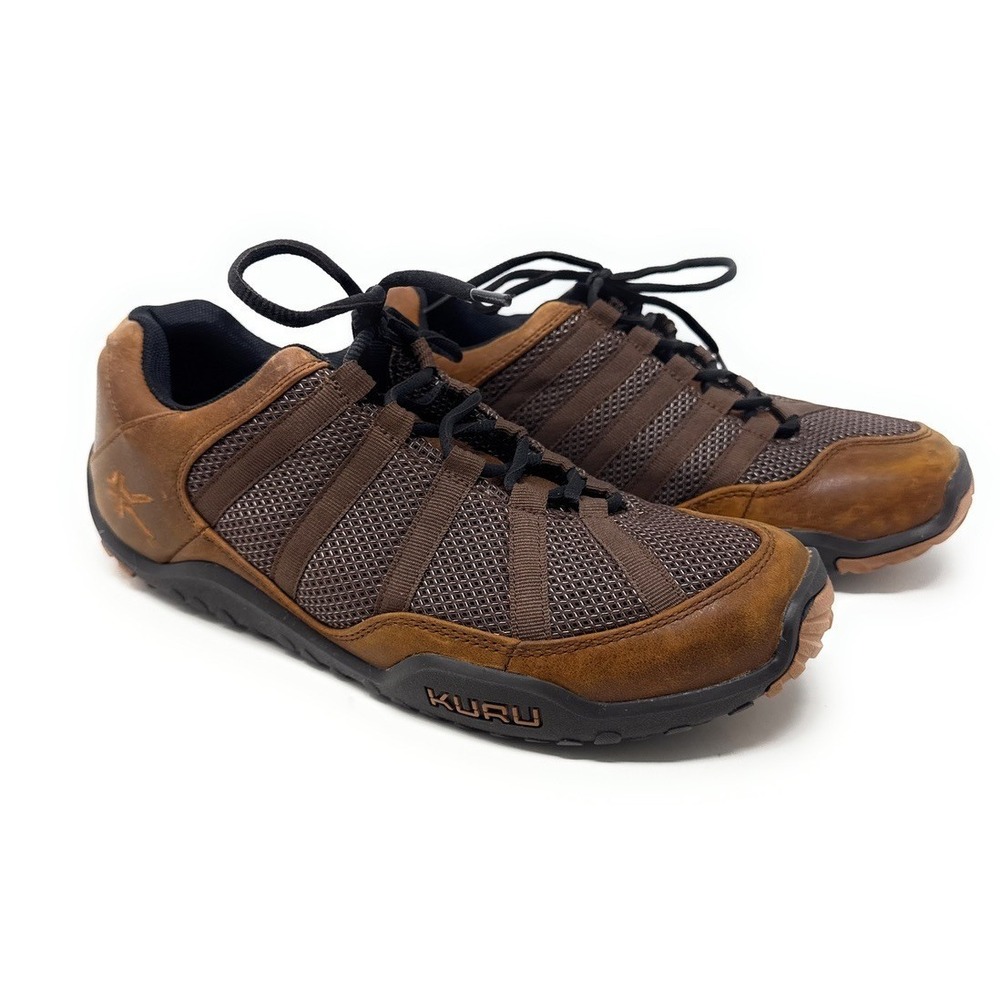KURU Chicane Men Mustang brown toffee brown Size 9.5 Wide